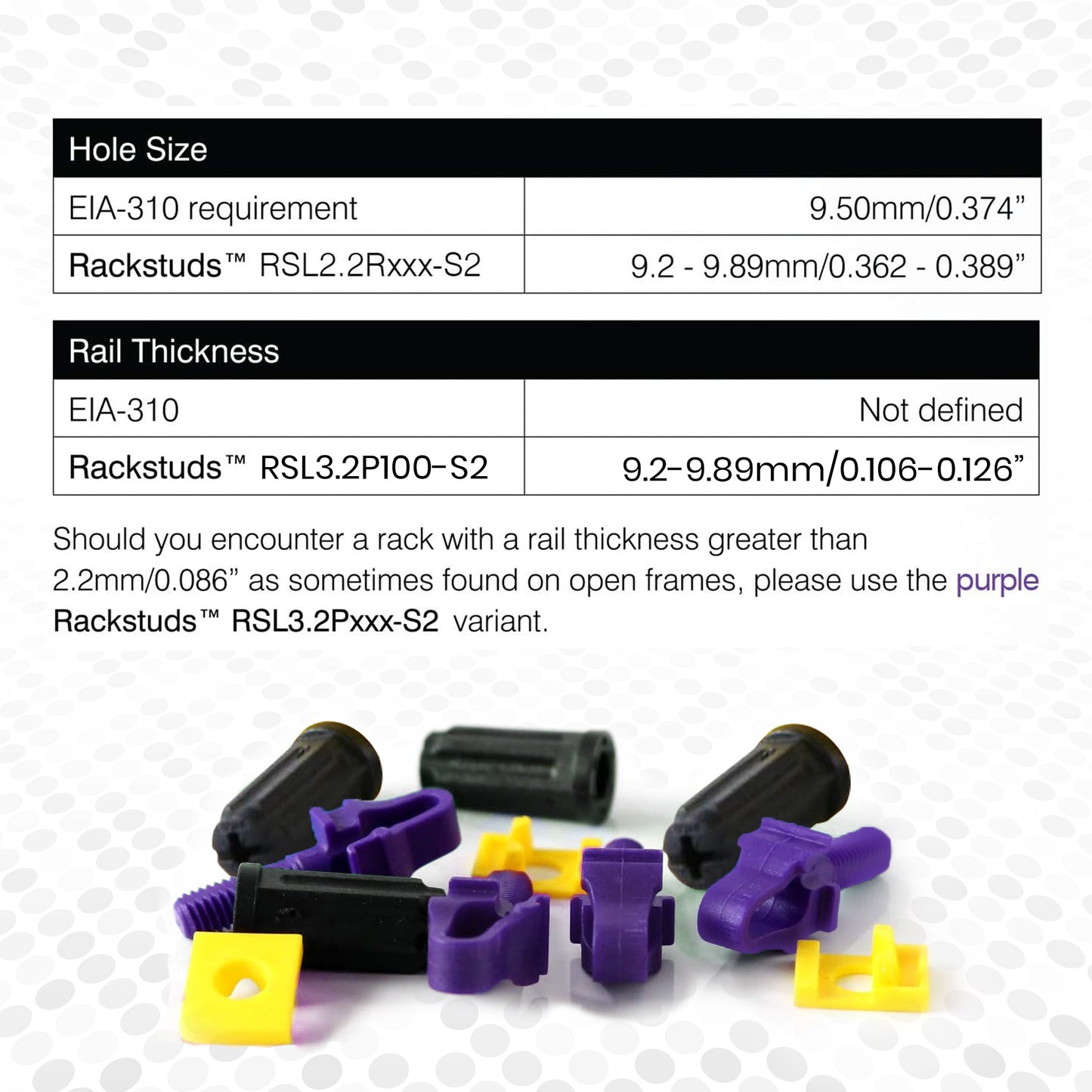 Rackstuds Series II