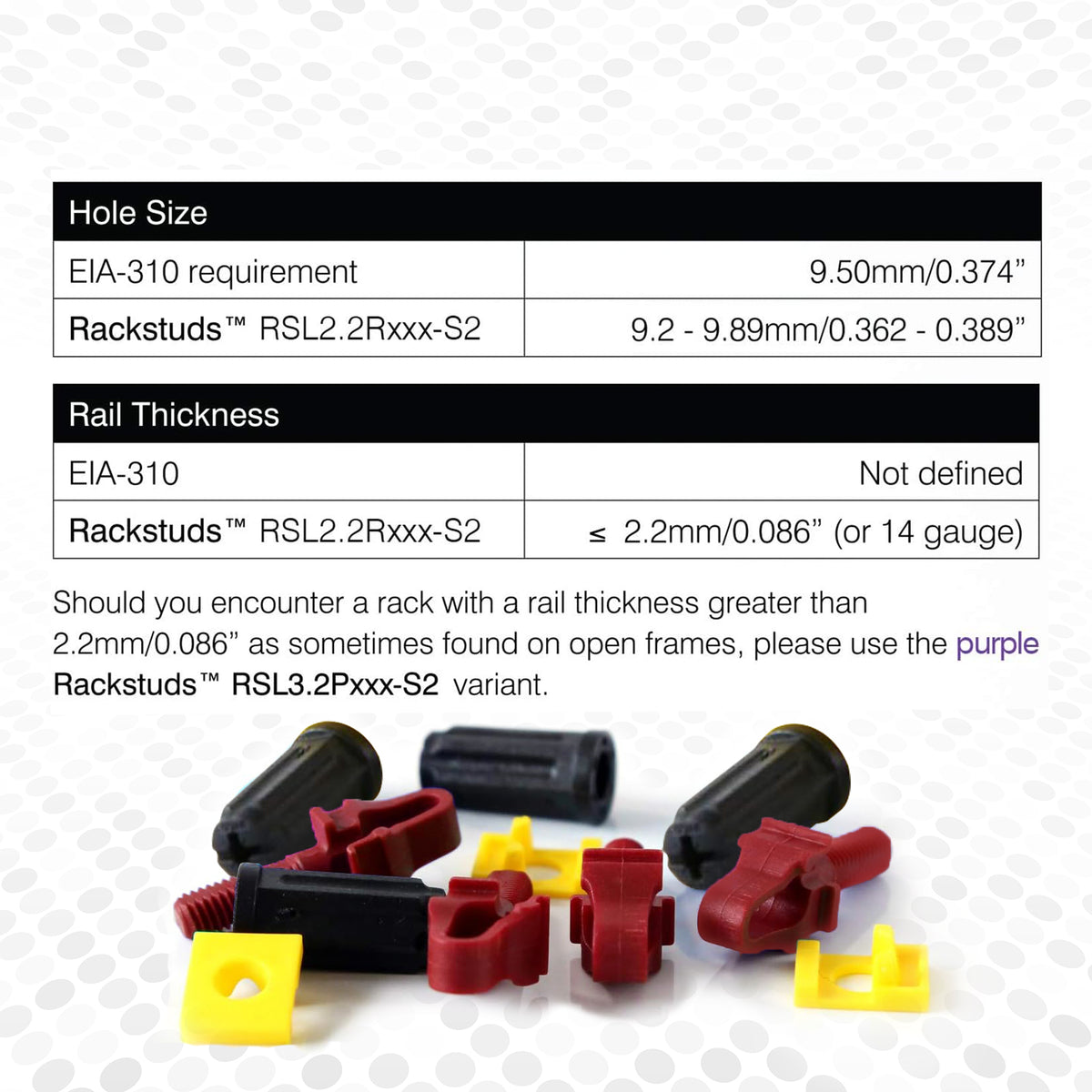 Rackstuds Series II