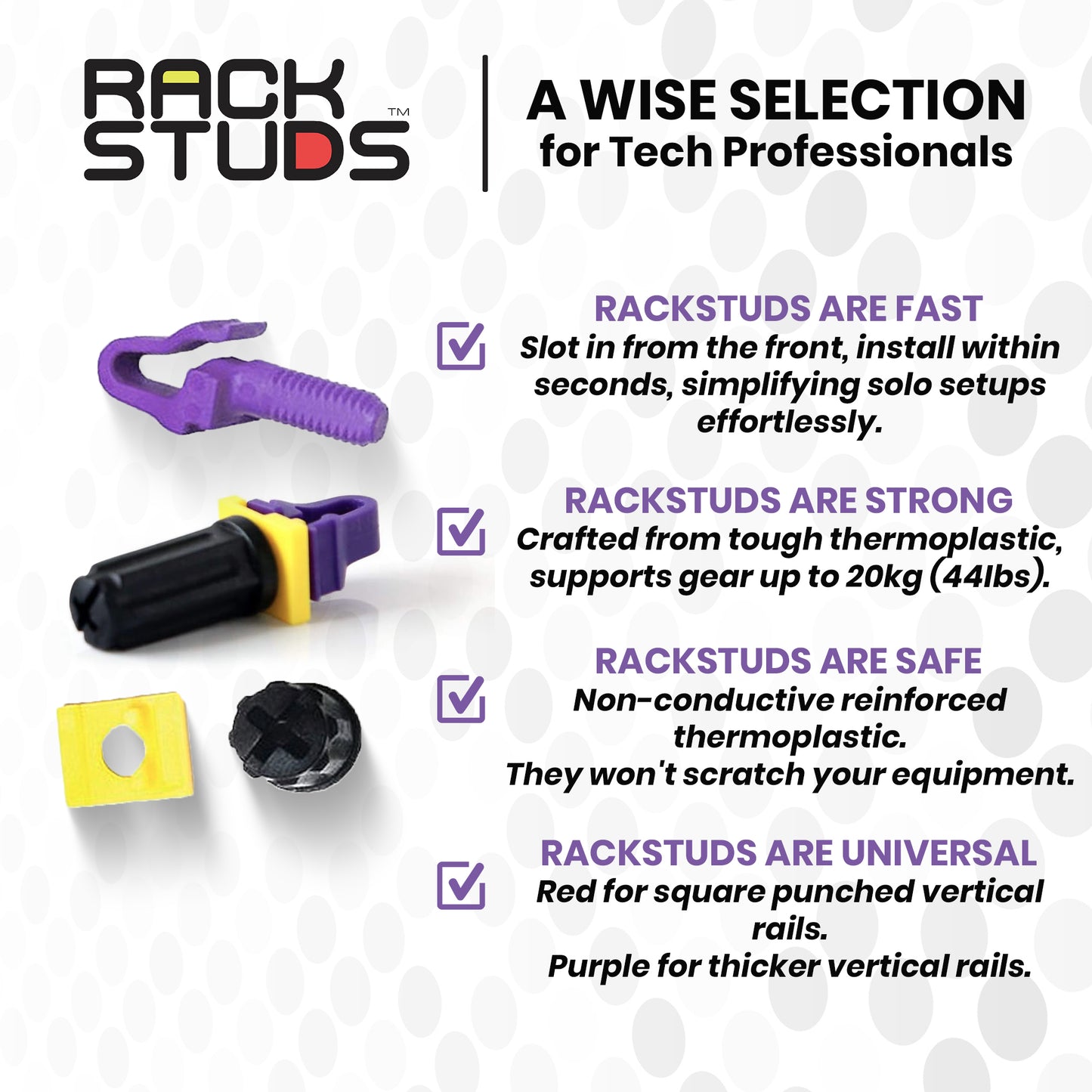 Rackstuds Series II